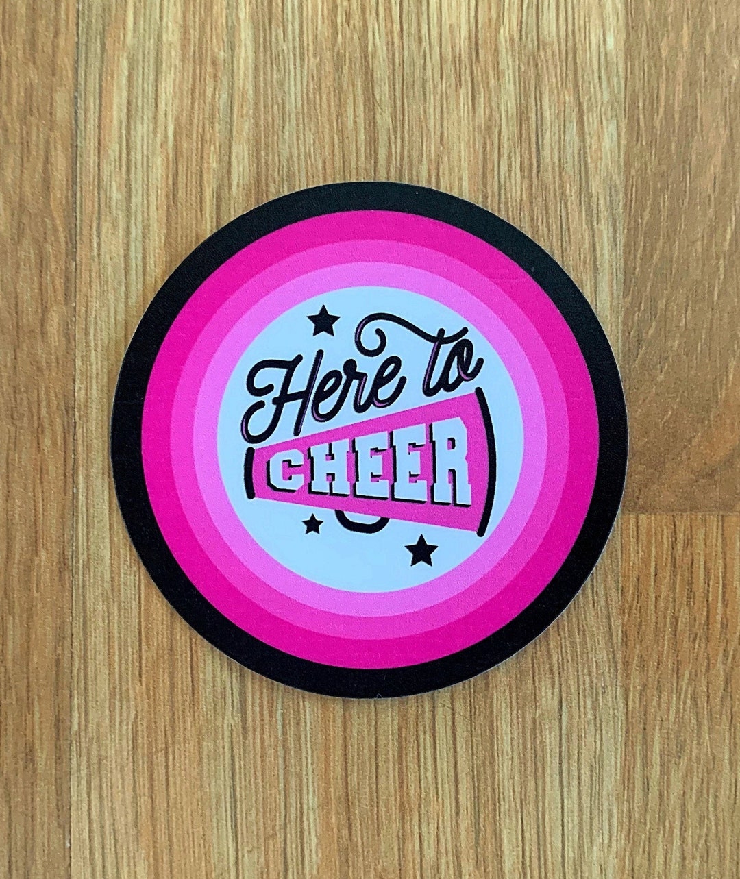 Cheer Sticker, Cheerleader Sticker, Cheer Gifts, Pom Pom Stickers ...