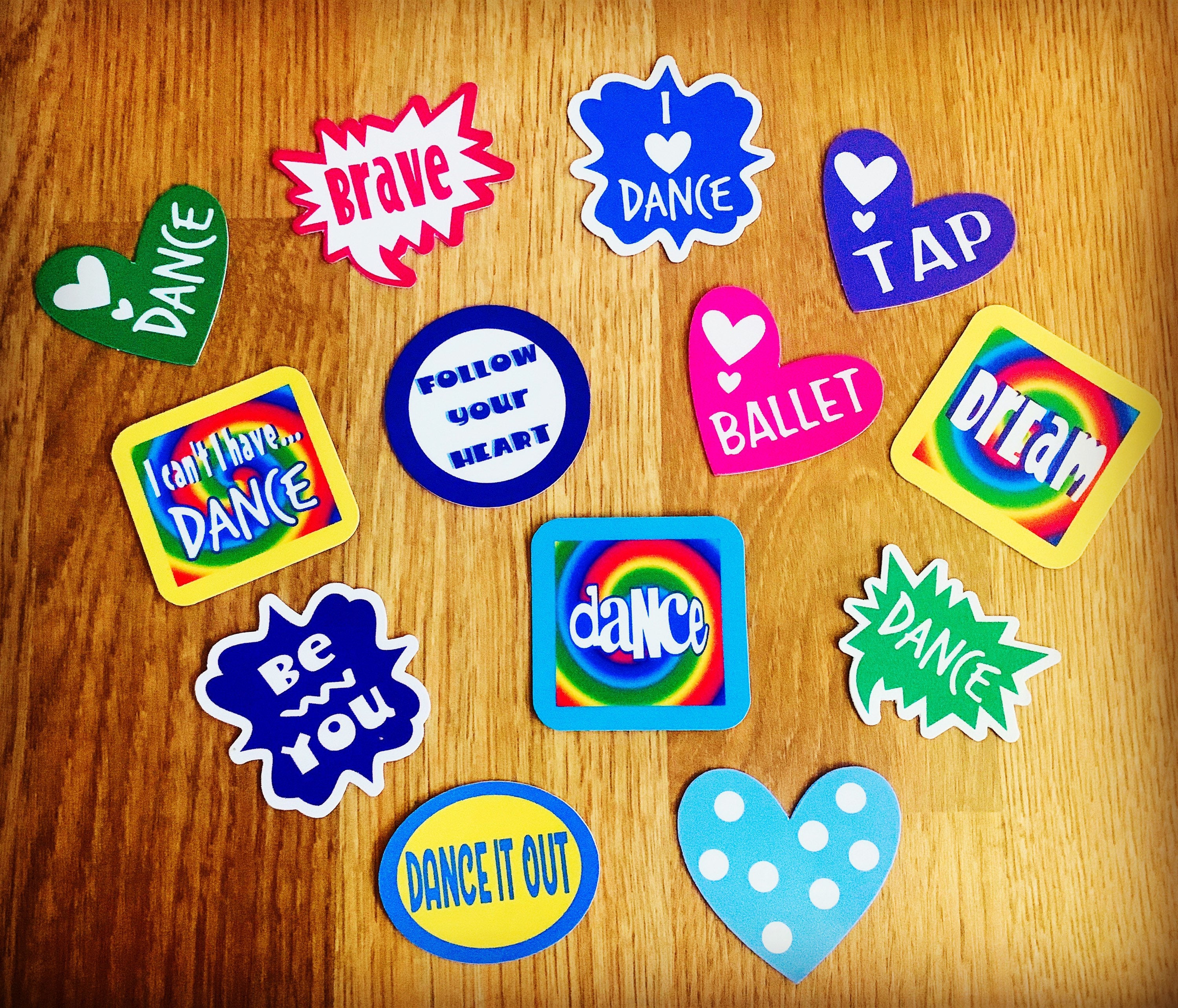 Dance Sticker Pack, Dance Vinyl Decal, Dance Vinyl Sticker, Dance ...