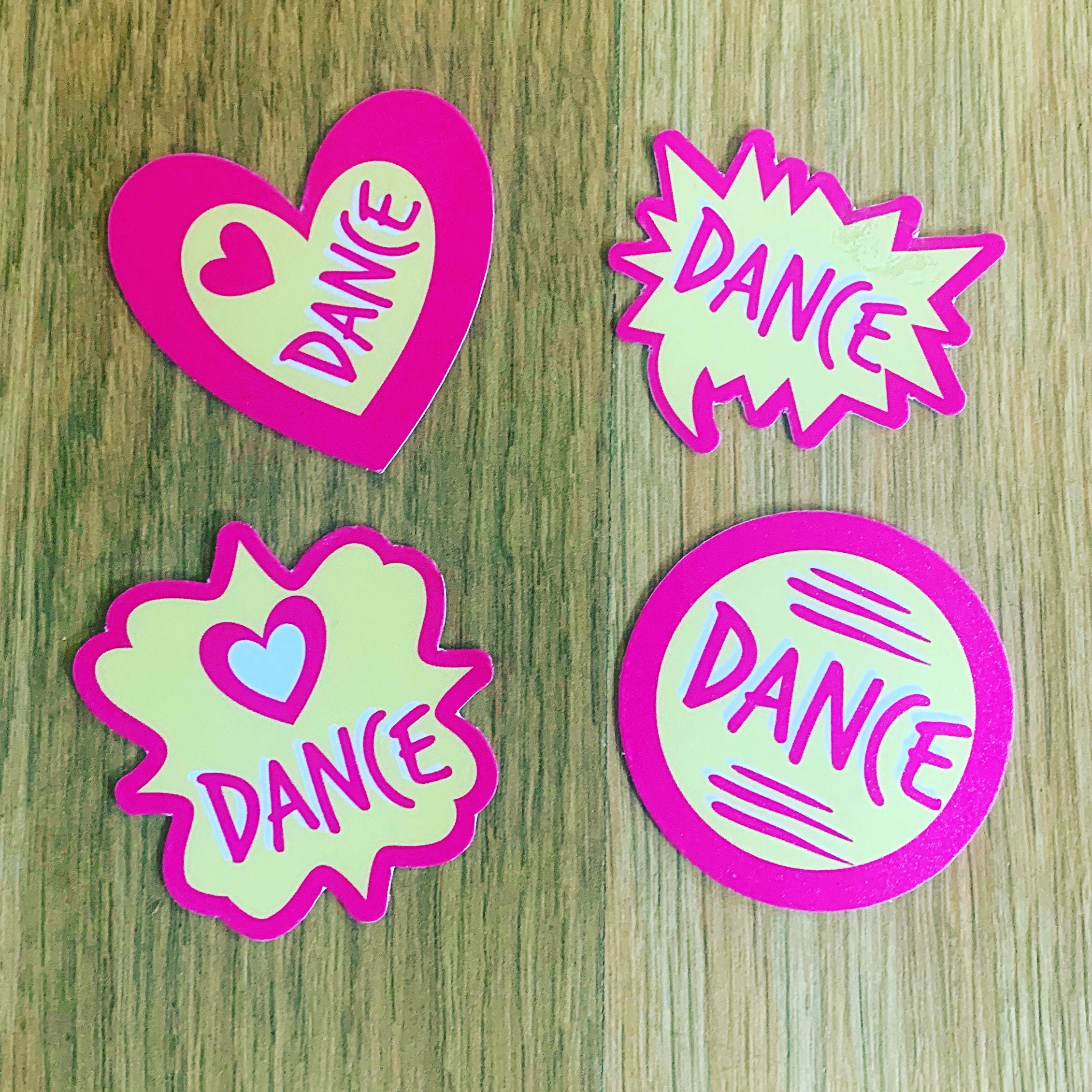 Dance Sticker Pack Dance Vinyl Decal Dance Vinyl Sticker Etsy