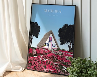 Póster decorativo - Madeira Portugal