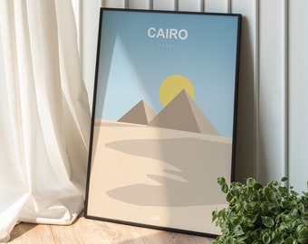 Póster decorativo - El Cairo Egipto