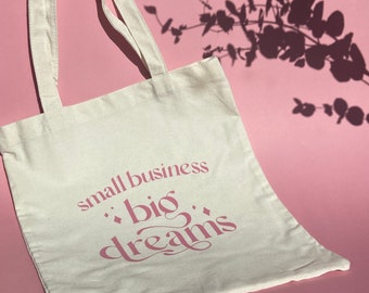 Tote bag small business