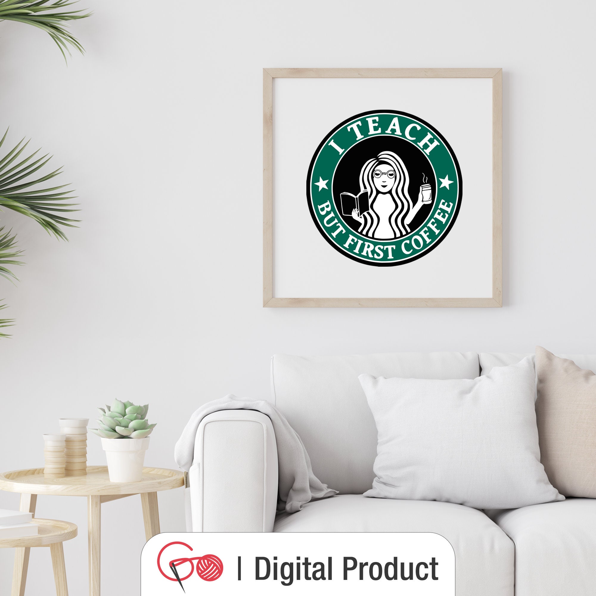 Download Teacher SVG I Teach But Coffee First svg Teacher Starbucks ...