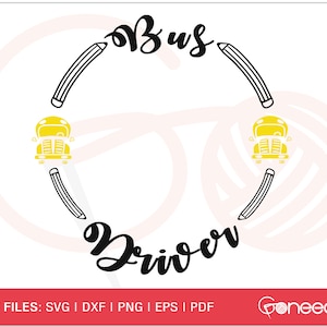 School Bus Driver SVG, School Monogram SVG, Before After School svg, Worlds Best School Bus Drive Cut File, Iron On File, Cuttable Vector