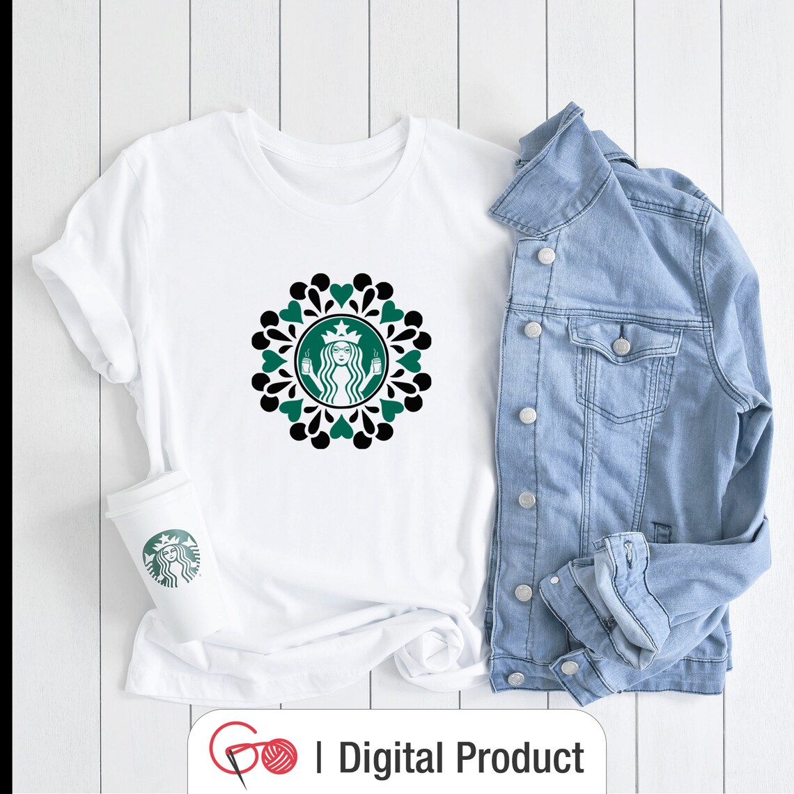 Download Starbucks Disney Mandala SVG Starbucks Micky Design For Cups | Etsy