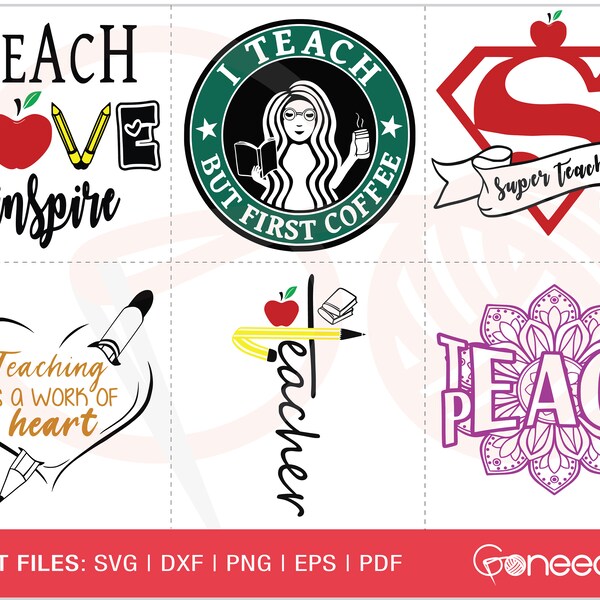 Teacher Iron On - Etsy