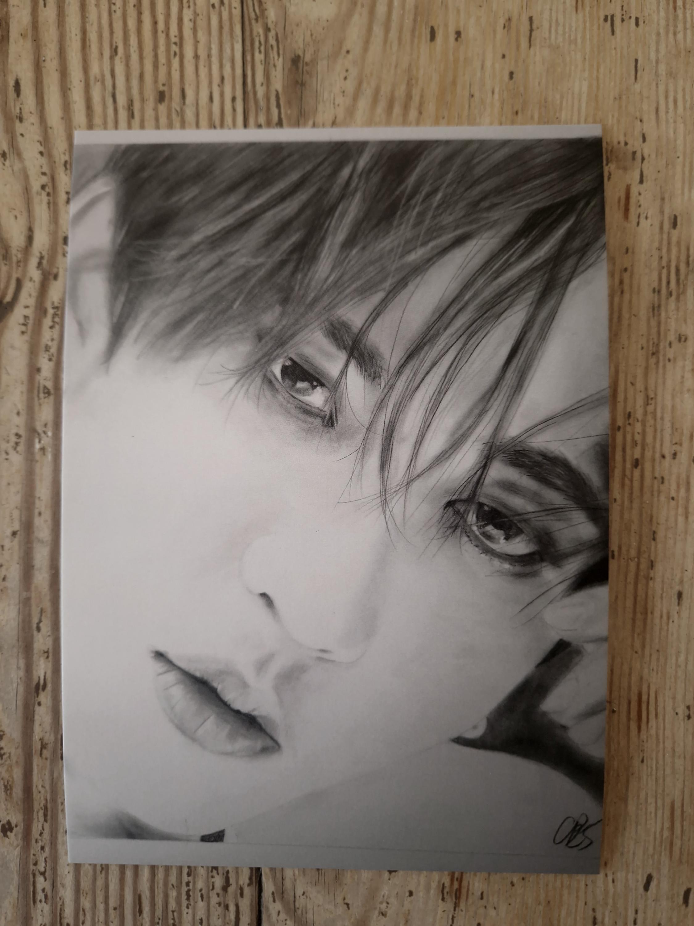 Changbin From Stray Kids Pencil Stetch PRINT - Etsy