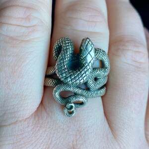 The great frog snake ring sales