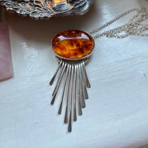 Mexican top amber necklace