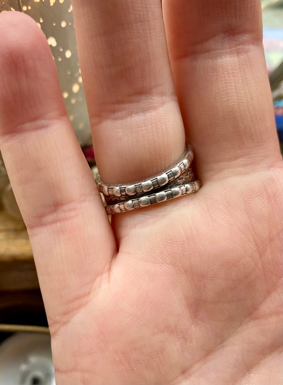 Vibrant turquoise ring. Solid silver and turquois… - image 5