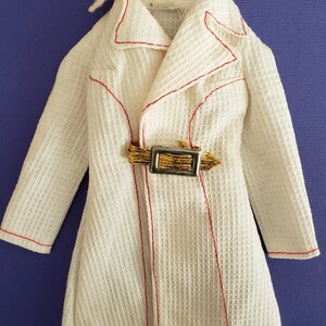 Vintage Barbie White Coat 1970's Mattel - Etsy