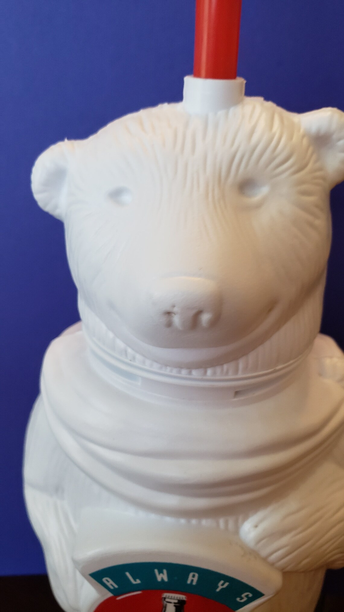 Vintage Coca Cola Polar Bear Plastic Sipper Cup From 1993 Etsy