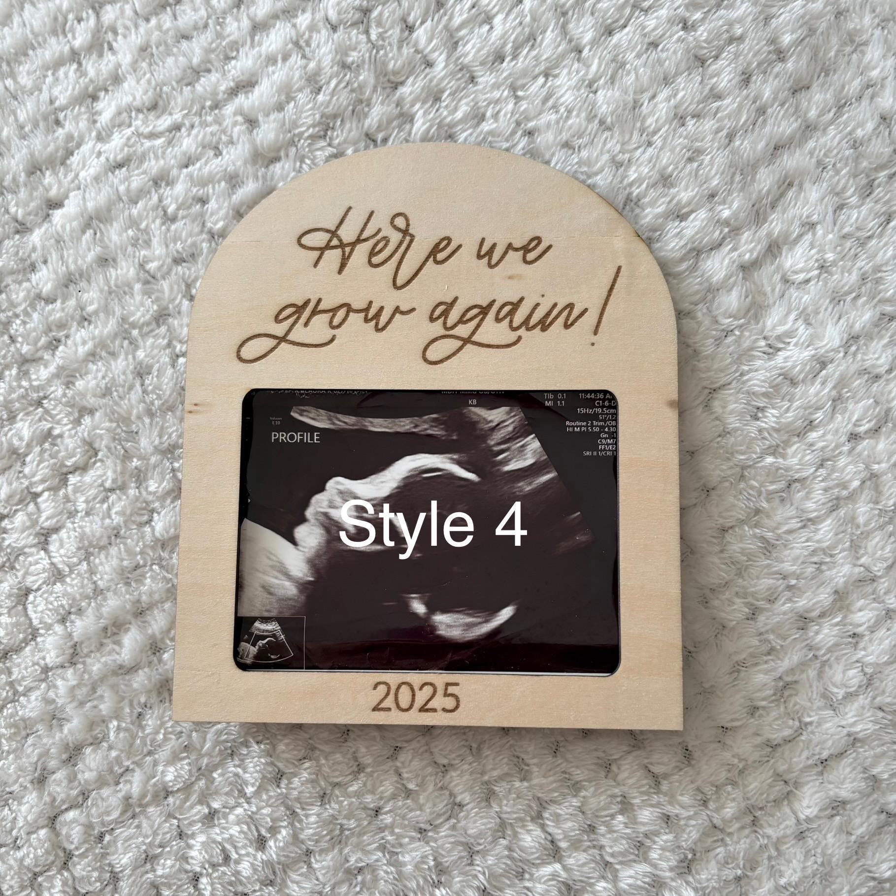 Sonogram Magnets Ultrasound Fridge Magnet, Pregnancy Fridge Magnet, Coming Soon ...