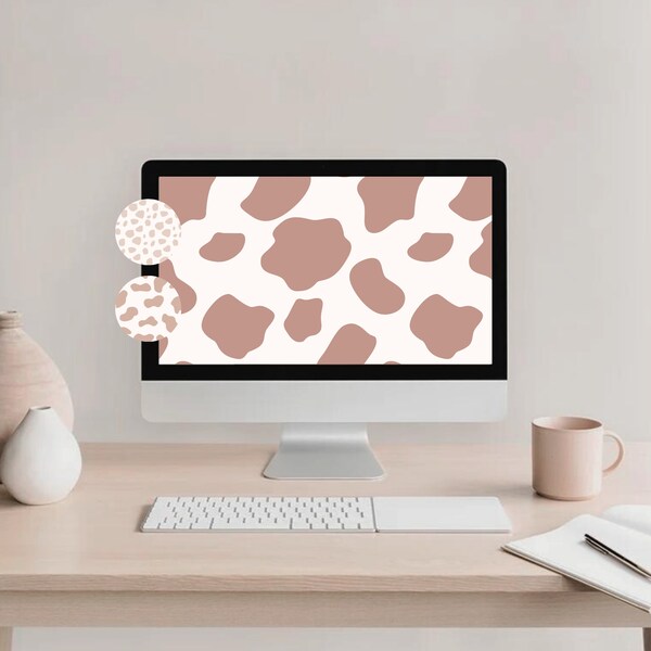 Cow Desktop Wallpaper - Etsy
