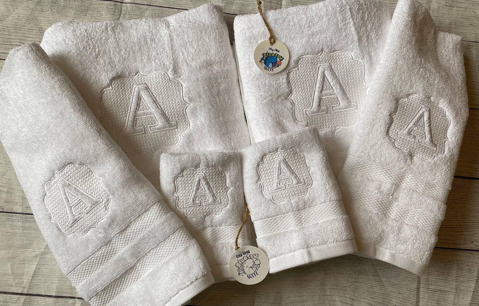 Monogrammed Hand towel
