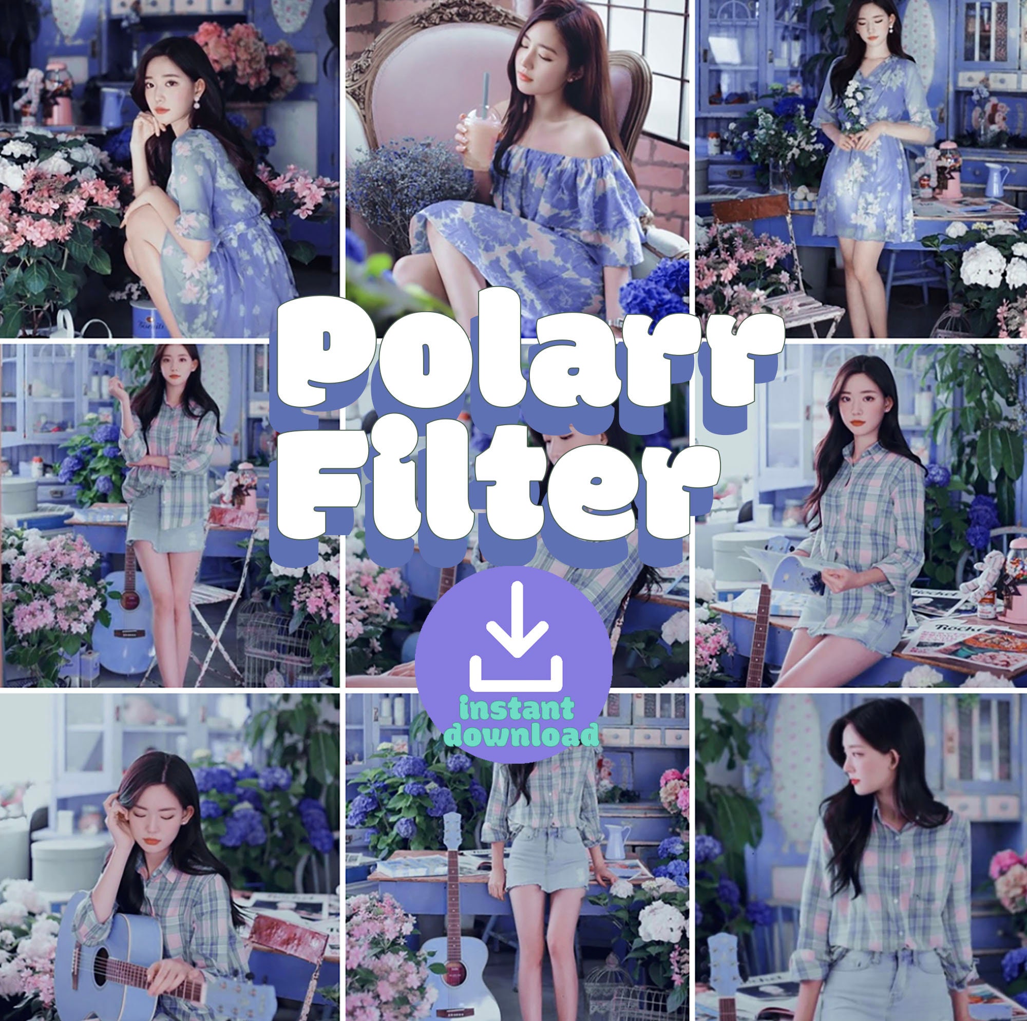 Polarr Filters / Polarr Code Filter Instant Download Color Etsy