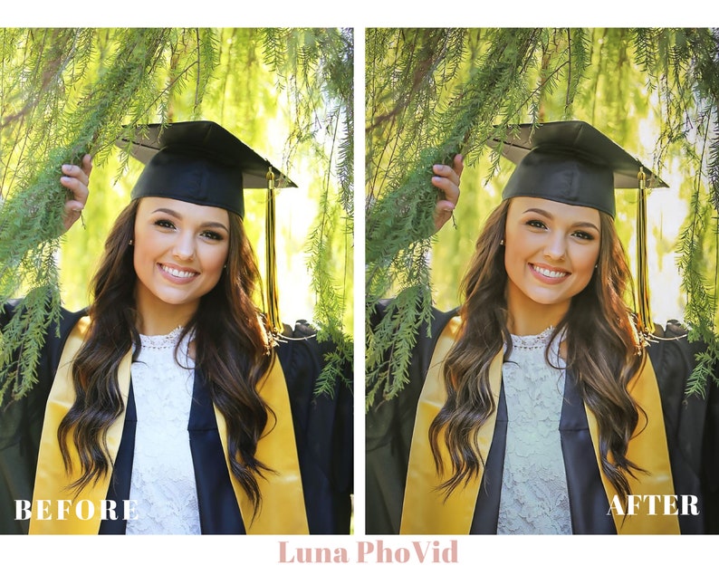 Lightroom Presets Mobile Graduation Portrait / 10 Graduate Etsy