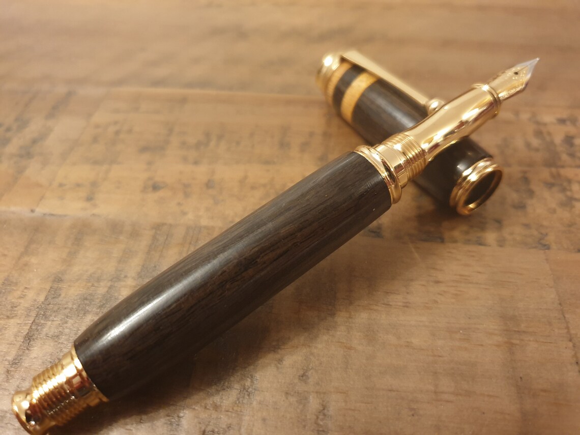 Fountain Pen in African Blackwood Etsy