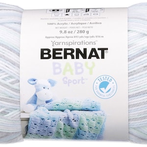 Cooler Blauer Bernat Baby Sport