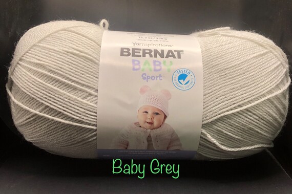 Bernat baby grey yarn hotsell