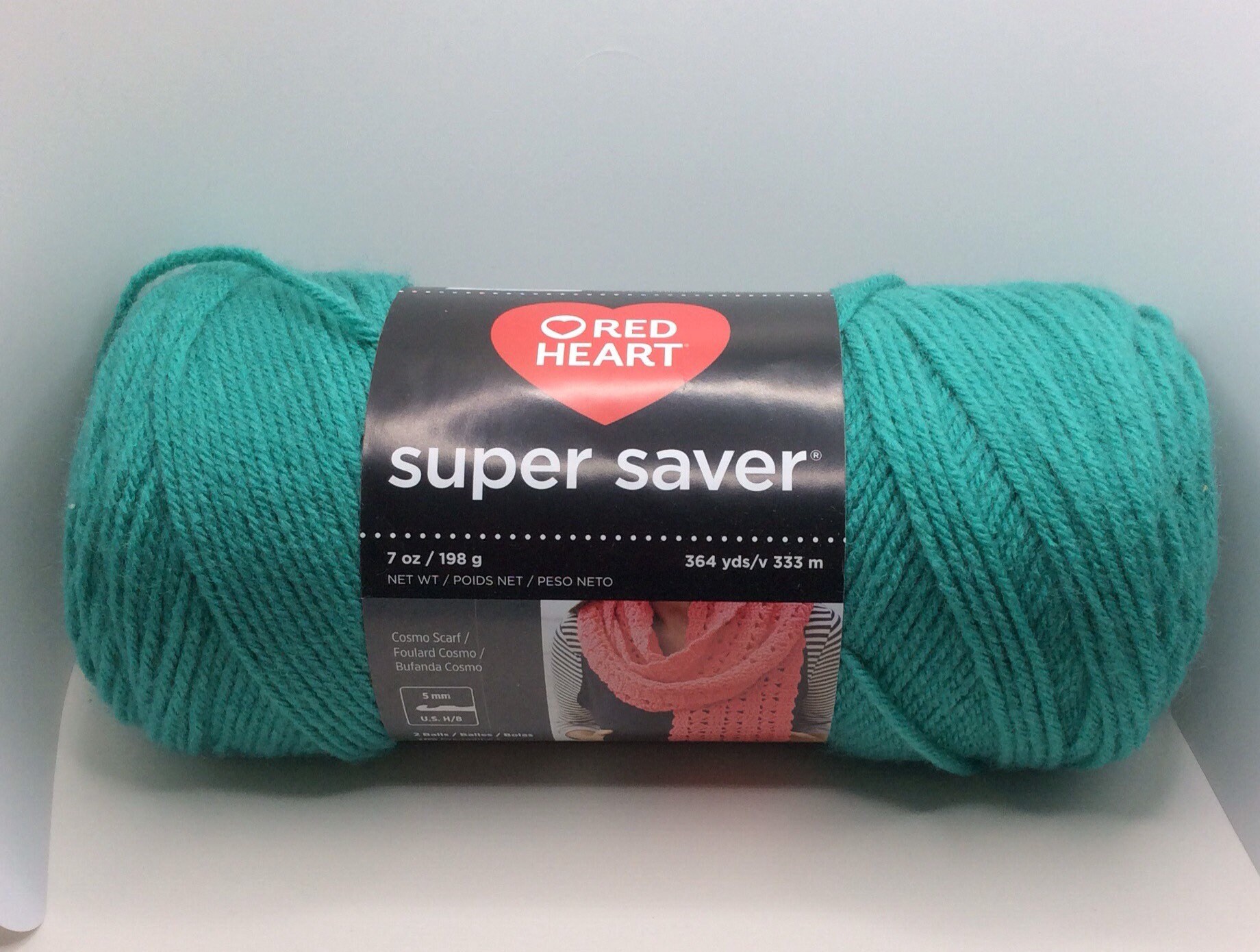 Red Heart Super Saver White Yarn Medium worsted weight 4-ply