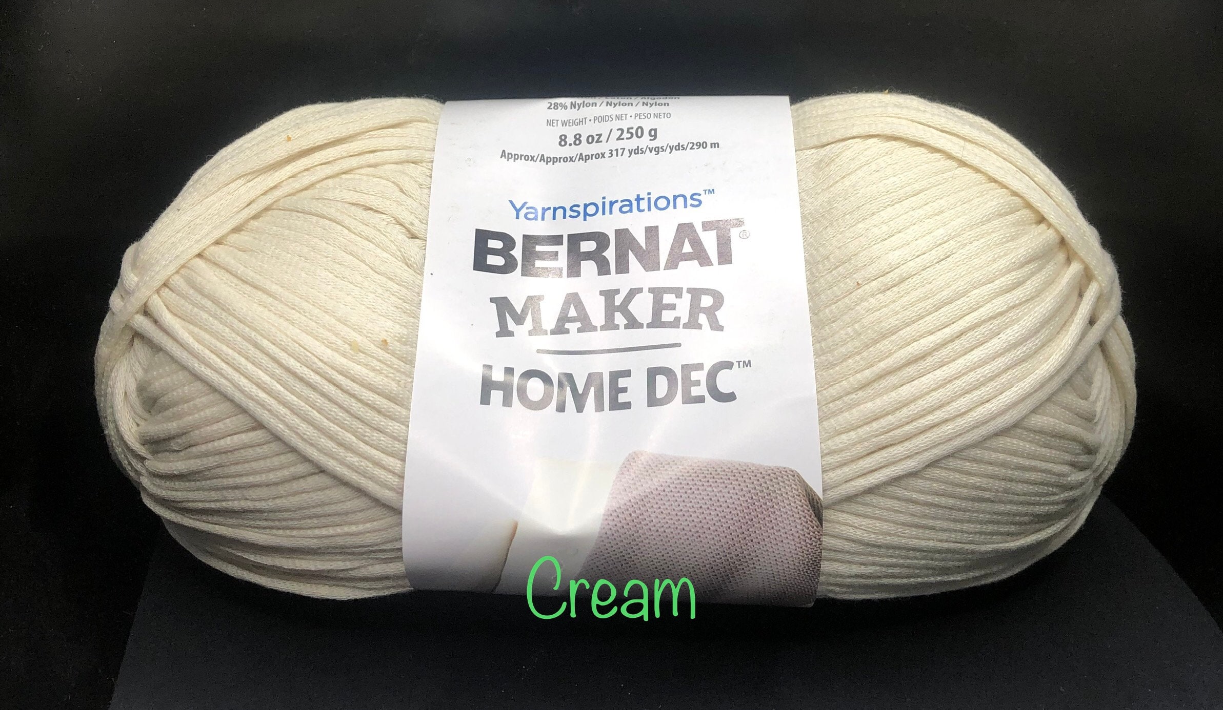 Bernat Home Dec Yarn in Clay — Angie and Britt