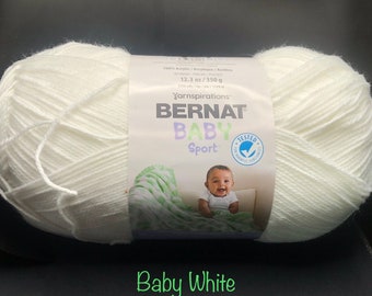 Bernat Big Ball Baby Sport Yarn, Baby Pink 3 Light 10.5 Oz 1077 Yds- Lot Of  1