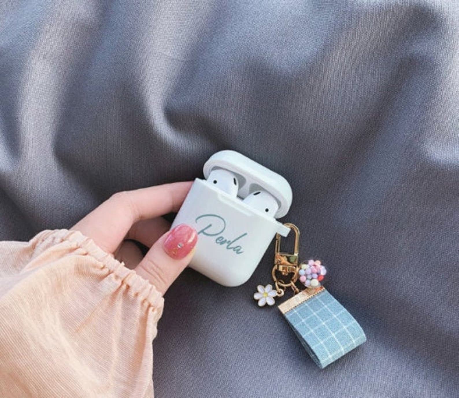 Custom Airpods Case Personalized Protective Cover Cute Etsy