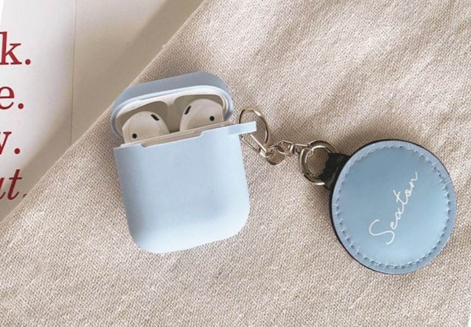 Custom Airpods case Personalized Protective Cover with cute Etsy