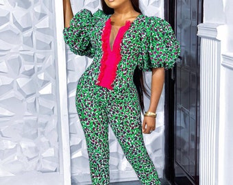 kitenge jumpsuit fashion