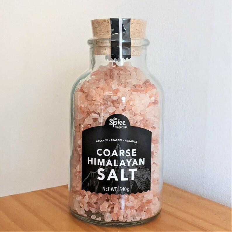 Pink Himalayan Salt Natural Coarse Rock Salt Organic Bath Etsy