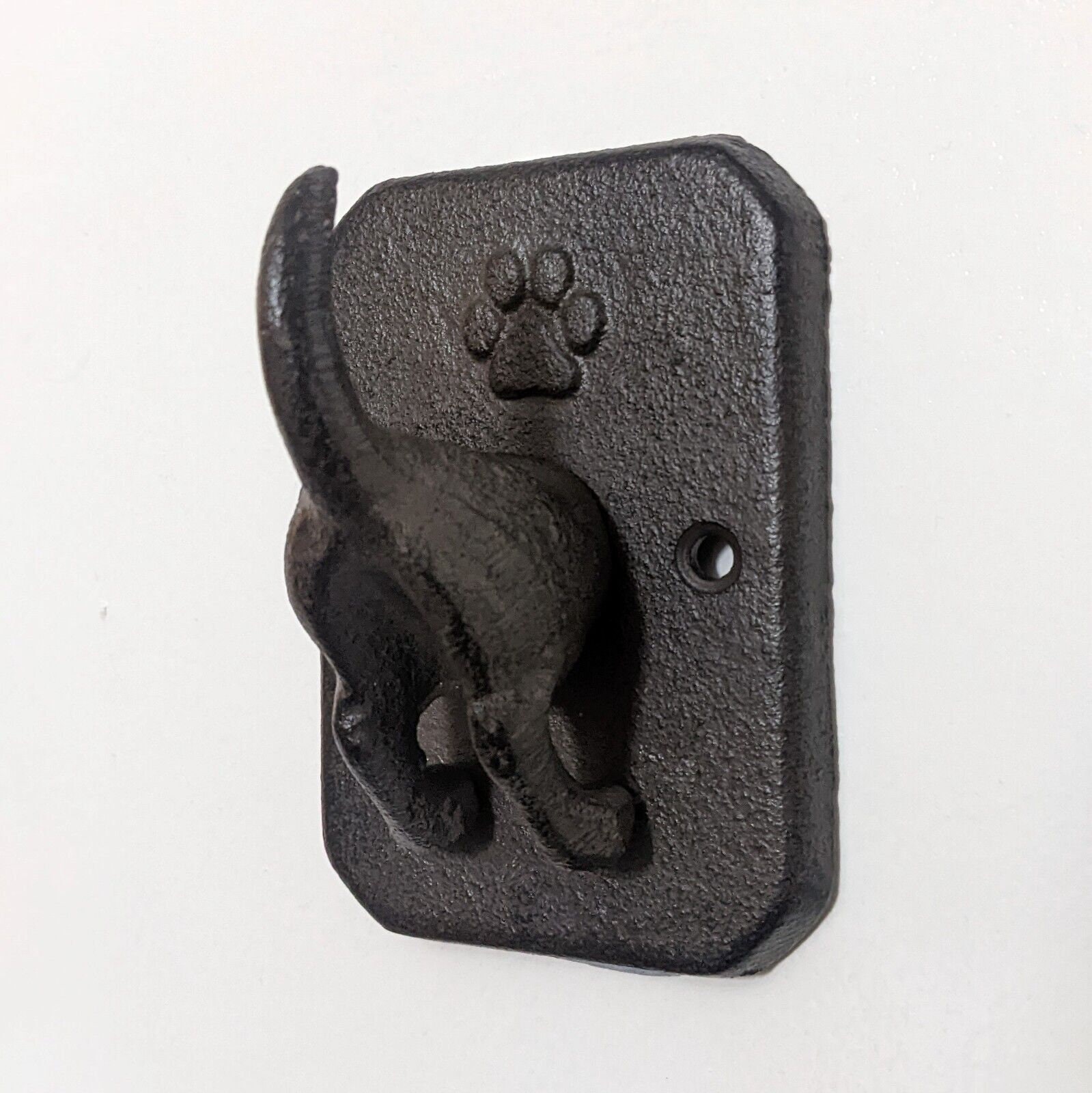 Cast Iron Hook Rustic Vintage Dog Tail Hook Dog Leads Coat Etsy