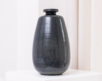 Jarrón vintage XL VEB Coswig - Cerámica DDR, años 60 - Diseño de mediados de siglo, años 70 - Jarrón de flores, idea de regalo