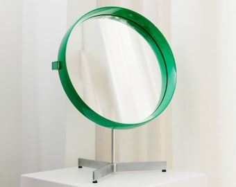 Table mirror by Uno & Östen Kristiansson for Luxus in Vittsjö - Sweden - 70s