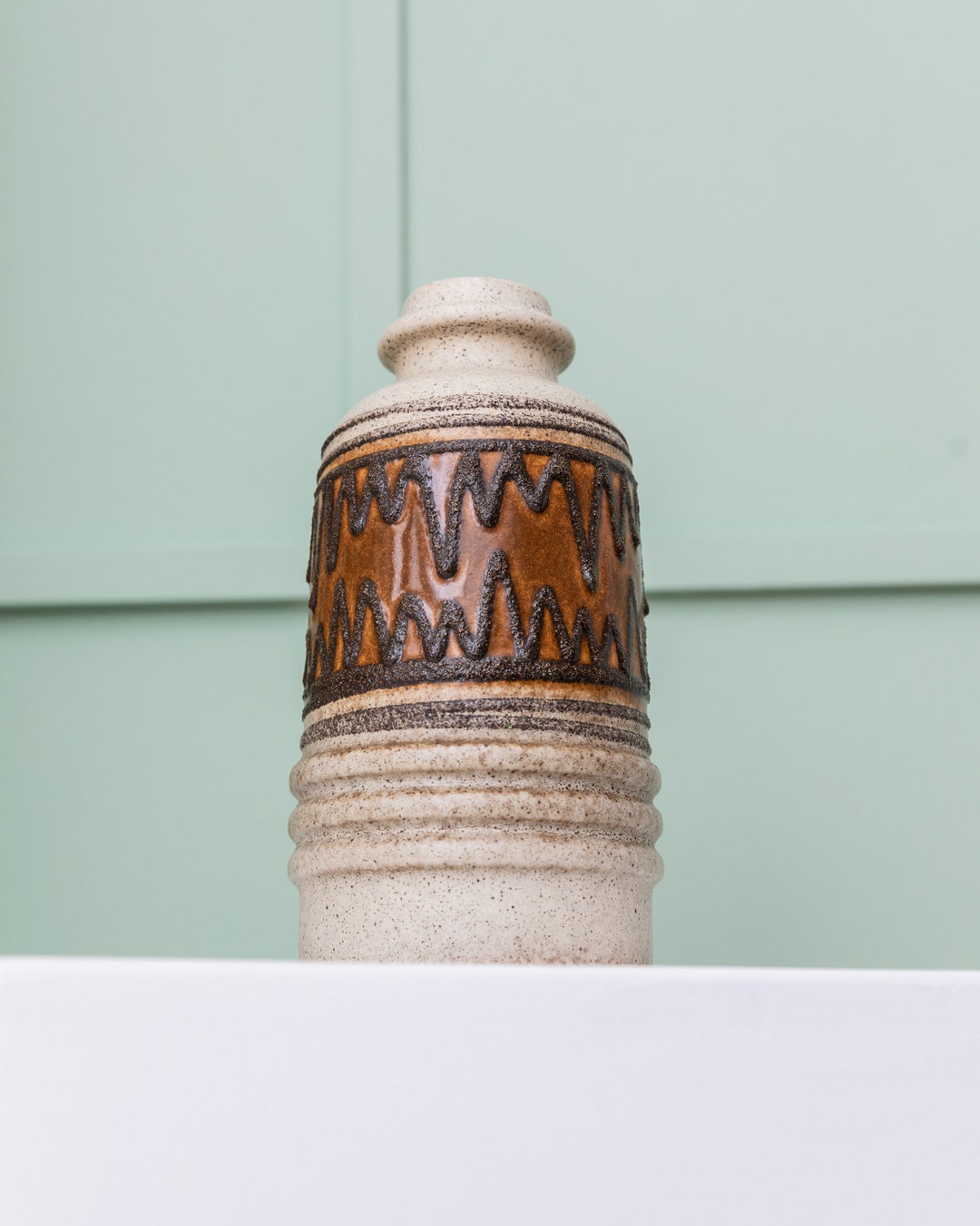 VEB Haldensleben 製ヴィンテージ花瓶 - モデル 2922 - ミッド