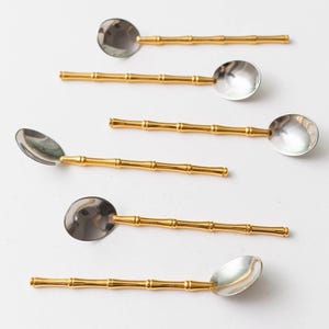 Gucci Tableware Spoon Gold - Etsy