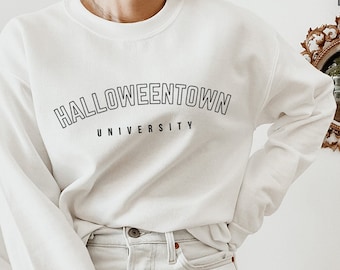 Halloweentown University Crewneck | Cute Halloween sweater, Fall sweatshirt for women, 90s movie crewneck