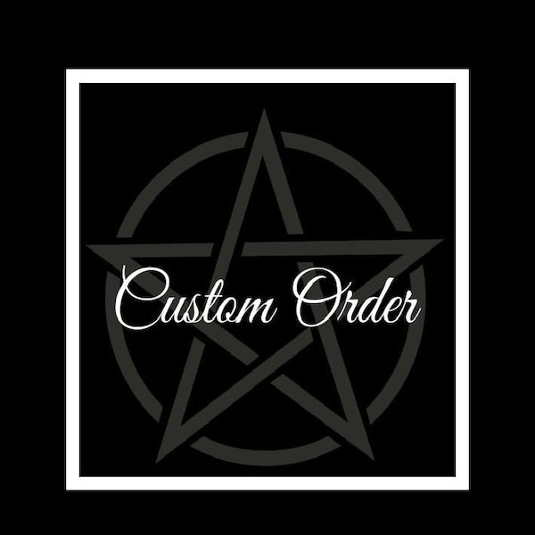 Custom Order Spell Ritual