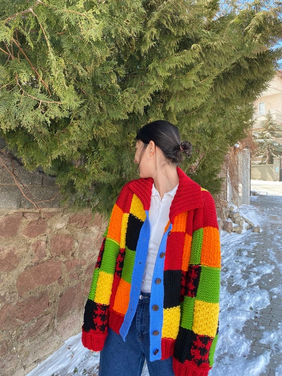 Harry Styles Cardigan JW Anderson Inspired Cardigan - Etsy
