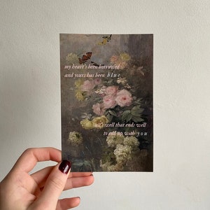 Liebeslieder Kunstdruck