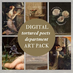 Tortured Poets Department Art Prints | Gallery Wall Collection (Digital Download)