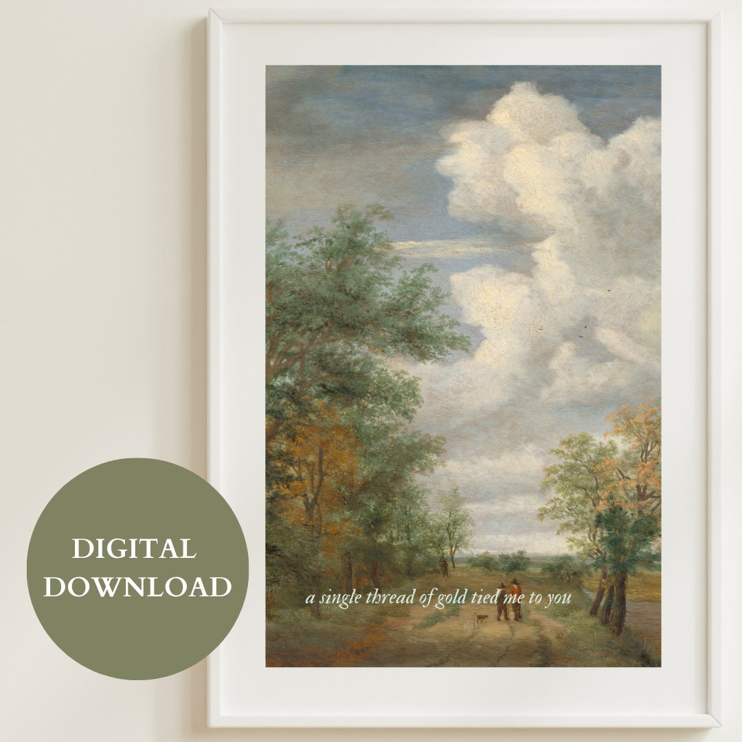 DIGITAL Invisible String Lyrics Art Print | Folklore Album Wall Art - Etsy