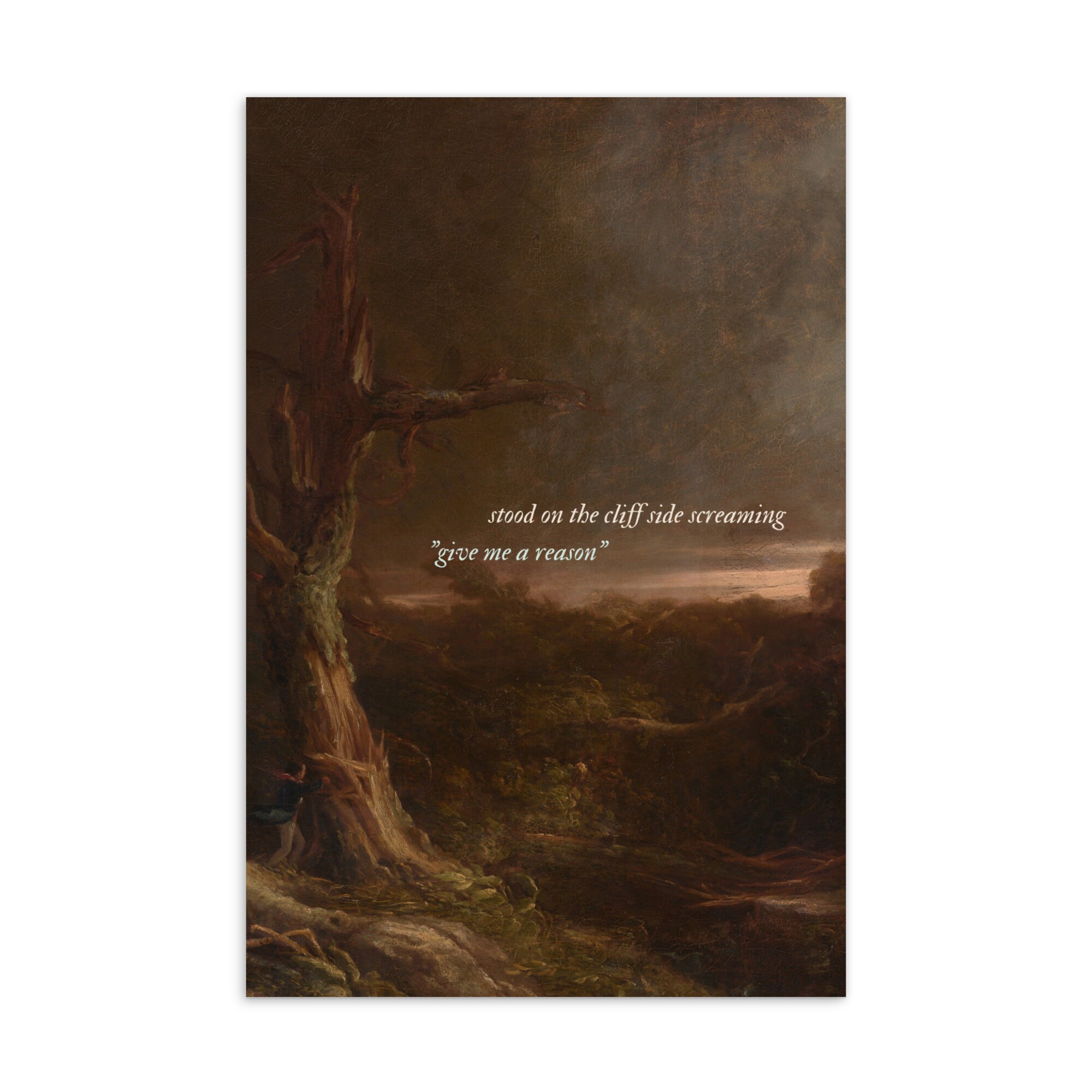 Hoax Lyrics Folklore Art Print Etsy