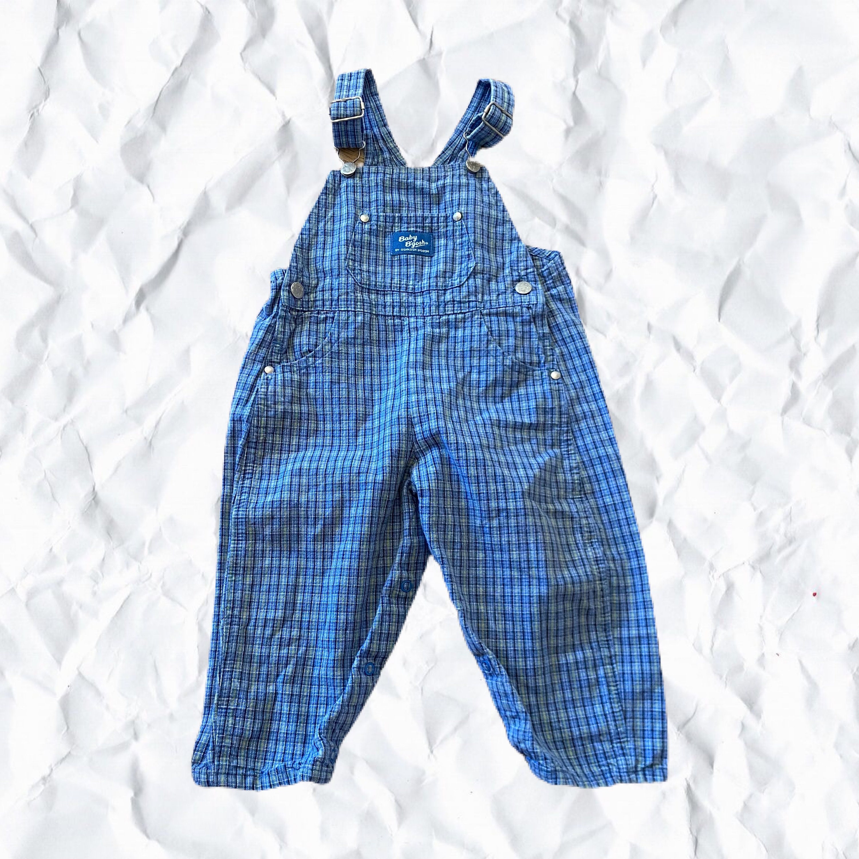 Perfectamente desgastado COLECCIONABLE Vintage OshKosh Jeans Baby Size 12M Ropa Ropa unisex para niños Vaqueros 