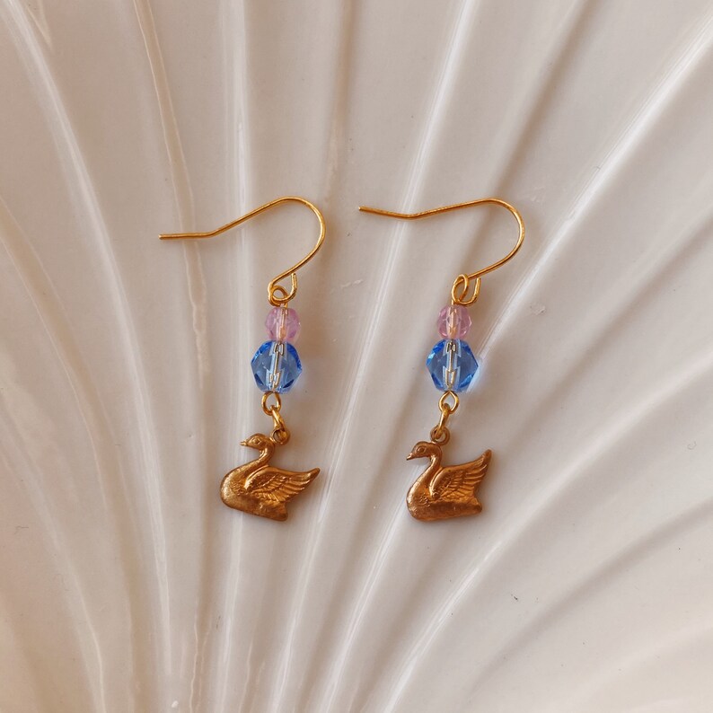 the swan lake collection \u2013 odette earrings