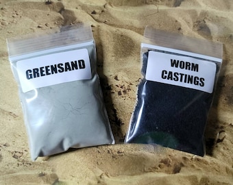 Crab Essentials (Greensand & Worm Castings) | Hermit Crab Food