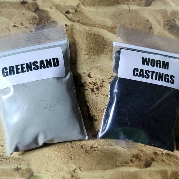 Crab Essentials (Greensand & Worm Castings) | Hermit Crab Food