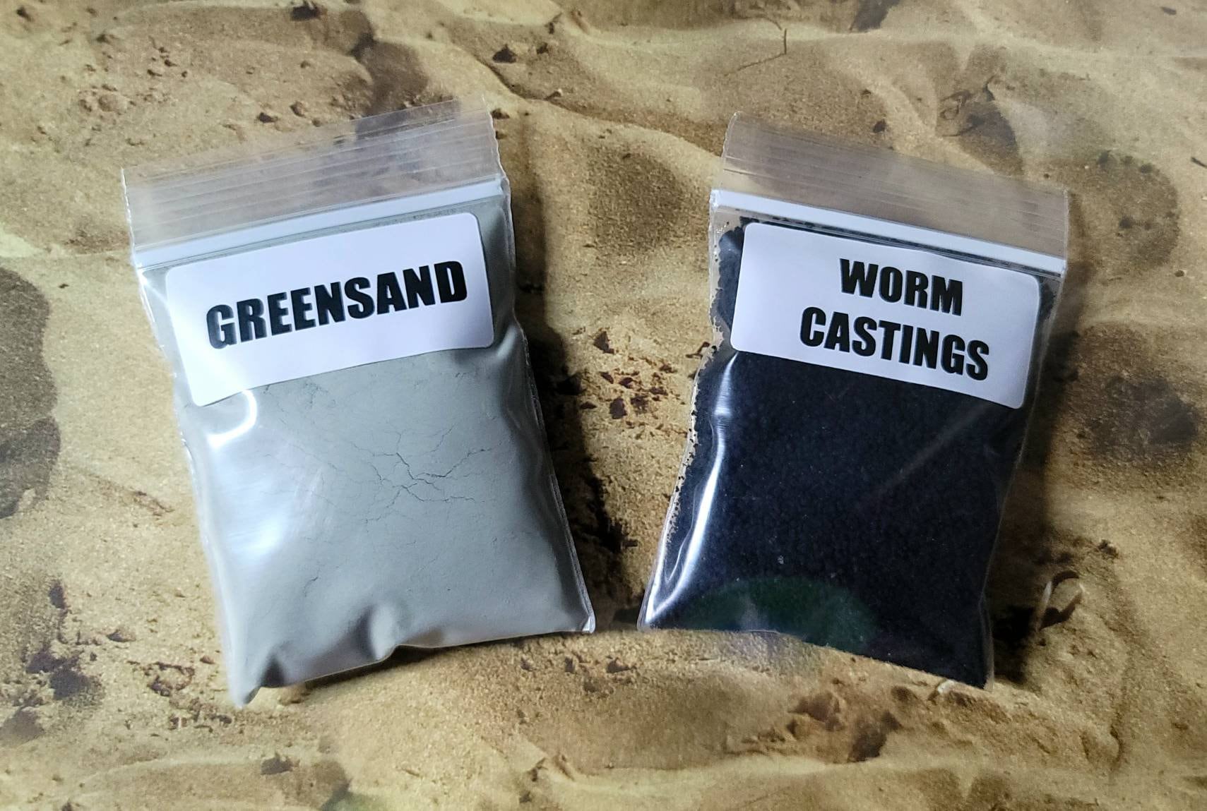Crab Essentials (Greensand & Worm Castings) | Hermit Crab Food