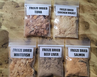 Paquete de "Carnes" de Hermit Crab Shack / Comida para cangrejos ermitaños