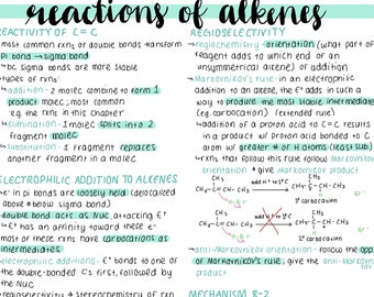 Organic Chemistry 1 Notes (40 pages)